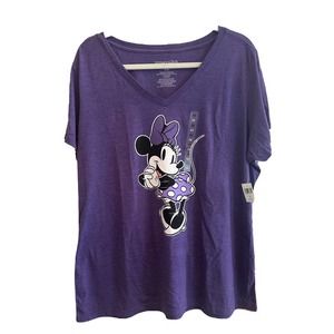 Disney purple Minnie Mouse 3XL Destination D23 t-shirt